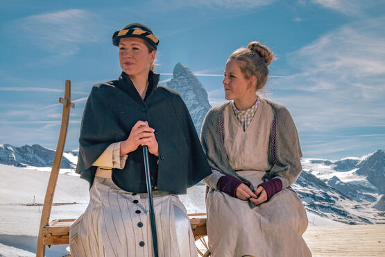The play by Livia Anne Richard is being performed on Europe’s highest open air stage, at 2,600 metres above sea level, until 1 September 2019.
