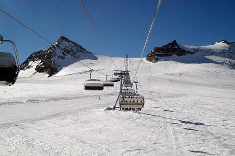 Furggsattel glacier lift