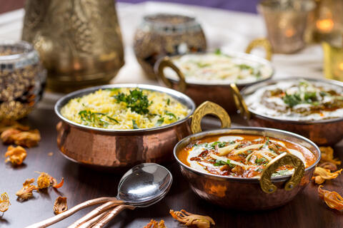 Indisch essen im Golden India