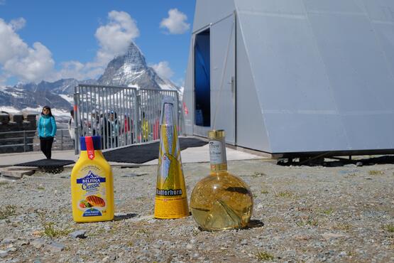 Whether clarified butter, fireworks or liqueur – the Matterhorn must have its place.