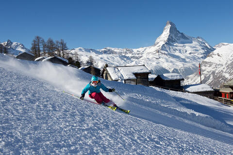 Ski Action Sunnegga