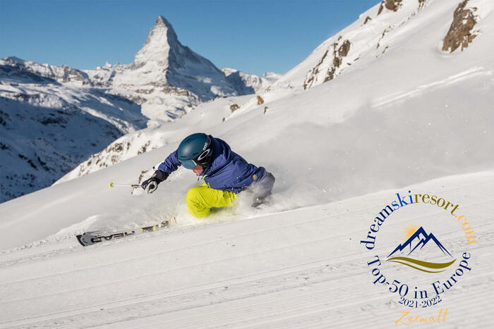 Dreamskiresort.com has crowned Zermatt as the best mountain resort in Switzerland.
